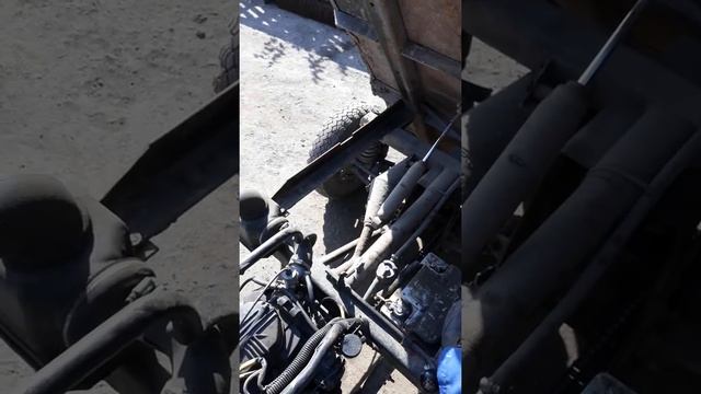 Установка китайского двигателя на муравей.