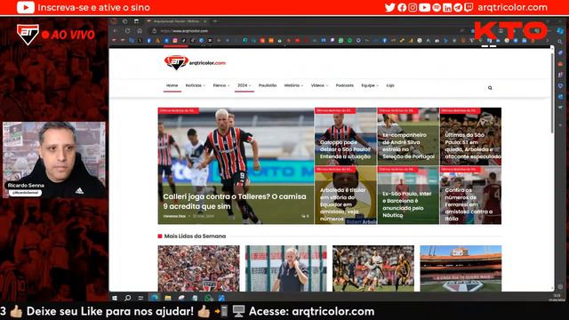 JAMES, O DILEMA! - Notícias do SPFC - 22/03 смотреть онлайн