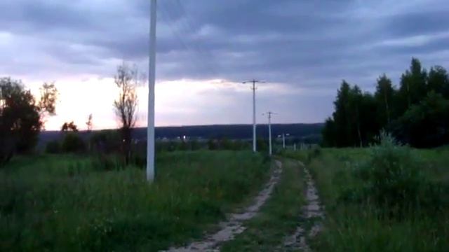 Вечерняя прогулка "За Пущино" смотреть онлайн
