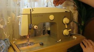 Sewing machine Швейная машина Veritas Веритас 8014/22  test намотка нитки на шпульку