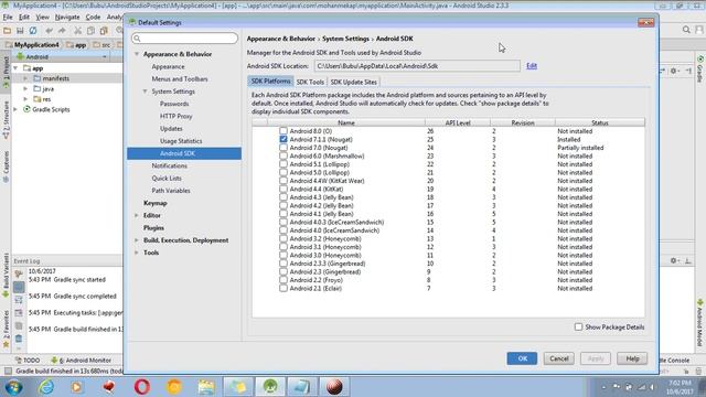 How to run the android emulator inside android studio Part 1 смотреть онлайн