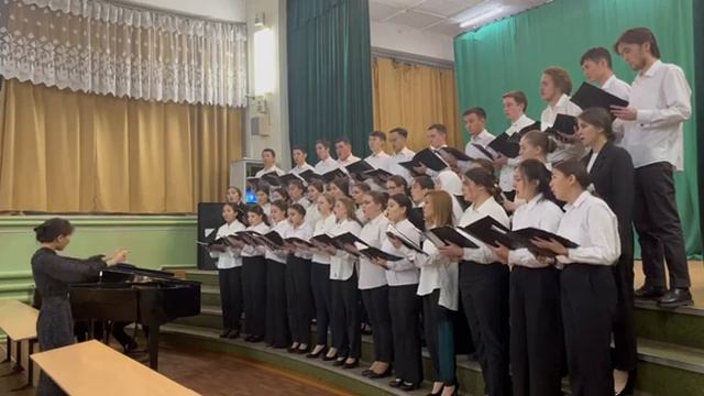 К. Дженкинс, Р.Толмачев "Palladio - Stabat Mater" студенческий хор СКУ им.М.Козыбаева смотреть онлайн
