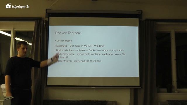 Kafemlejnek Akademie 1 - Proč byste se měli zajímat o Docker, Martin Damovský смотреть онлайн