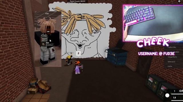 Drawing ROBLOX SPRAY PAINT avatars UGLY смотреть онлайн