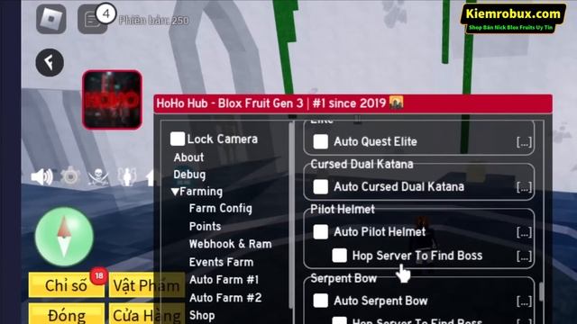 Cách Dùng Hack Blox Fruit 21 Auto Làm Nhiệm Vụ Lấy Song Kiếm Oden (CURSED DUAL KATANA) Siêu Nhanh смотреть онлайн