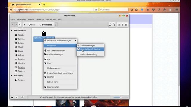 How to install Optifine 1.11 at Linux Mint ? смотреть онлайн