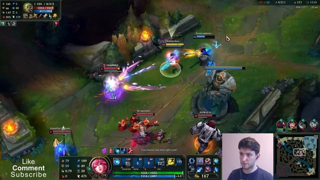 S+ ~800 AP INSANE 1v9 DIAMOND AHRI MID 80% K.P CLEAN | 61,307 DMG | Build & Runes -League of Legend смотреть онлайн