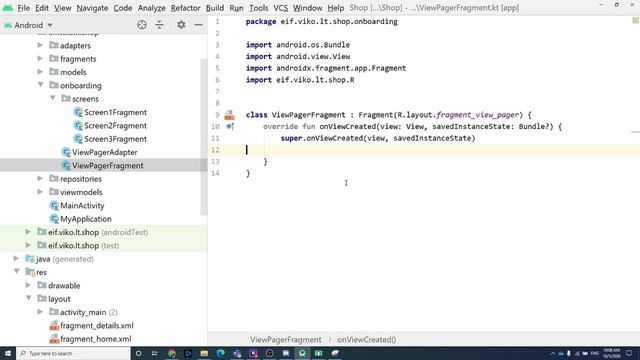 #4 Native Mobile apps (On Boarding screens, Splash Screen, Viewpager2) смотреть онлайн