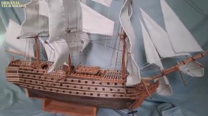 Мужчина строит потрясающие модели кораблей с нуля и до последней детали.