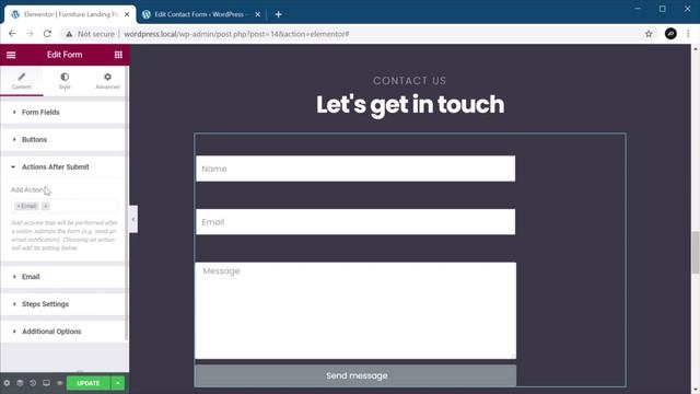 Create an Elementor Contact Form for WordPress смотреть онлайн
