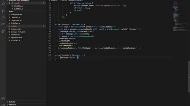 Mod mail Ep.5 | Ticket system | discord.js | node.js смотреть онлайн