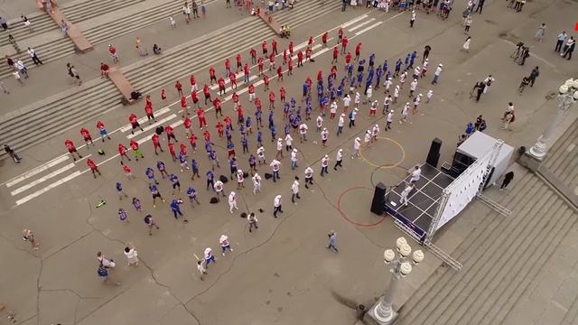 Массовая тренировка по боксу. смотреть онлайн
