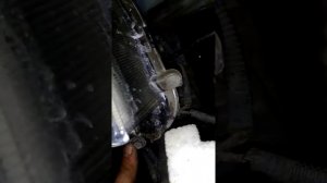 снятие генератора на NISSAN NOTE