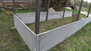 Долговечная грядка из плоского шифера своими руками. Всё очень просто!