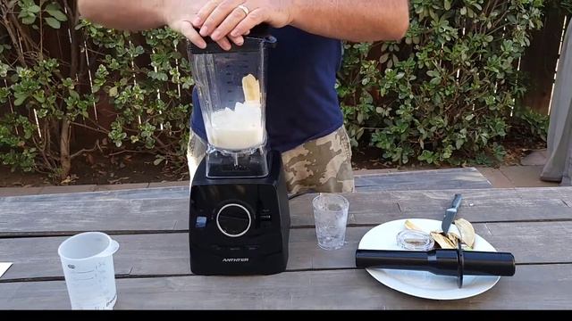 Testing Professional Smoothie Blender 1600W Anthter Banana Smoothie смотреть онлайн