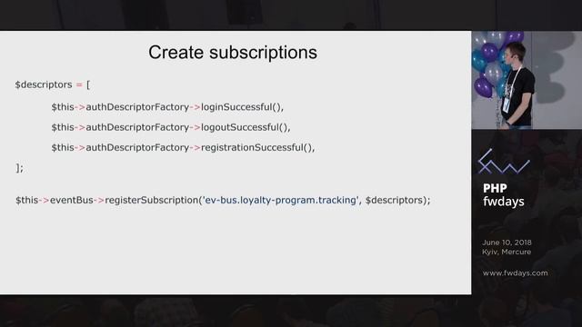 Andrii Dembitskyi "Events in our applications Event bus and distributed systems" смотреть онлайн