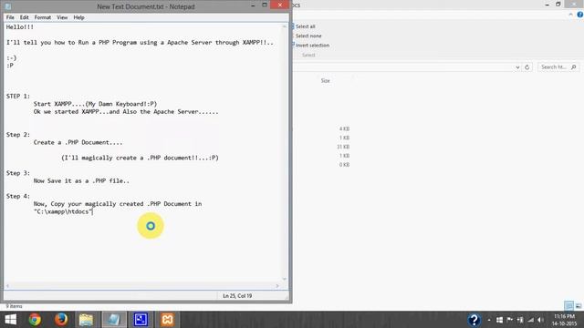 (EASY) How to Simply Run a .PHP Document using XAMPP Server смотреть онлайн