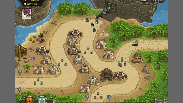 Kingdom Rush Fronteirs Прохождение Buccaneers Den heroic №5 смотреть онлайн