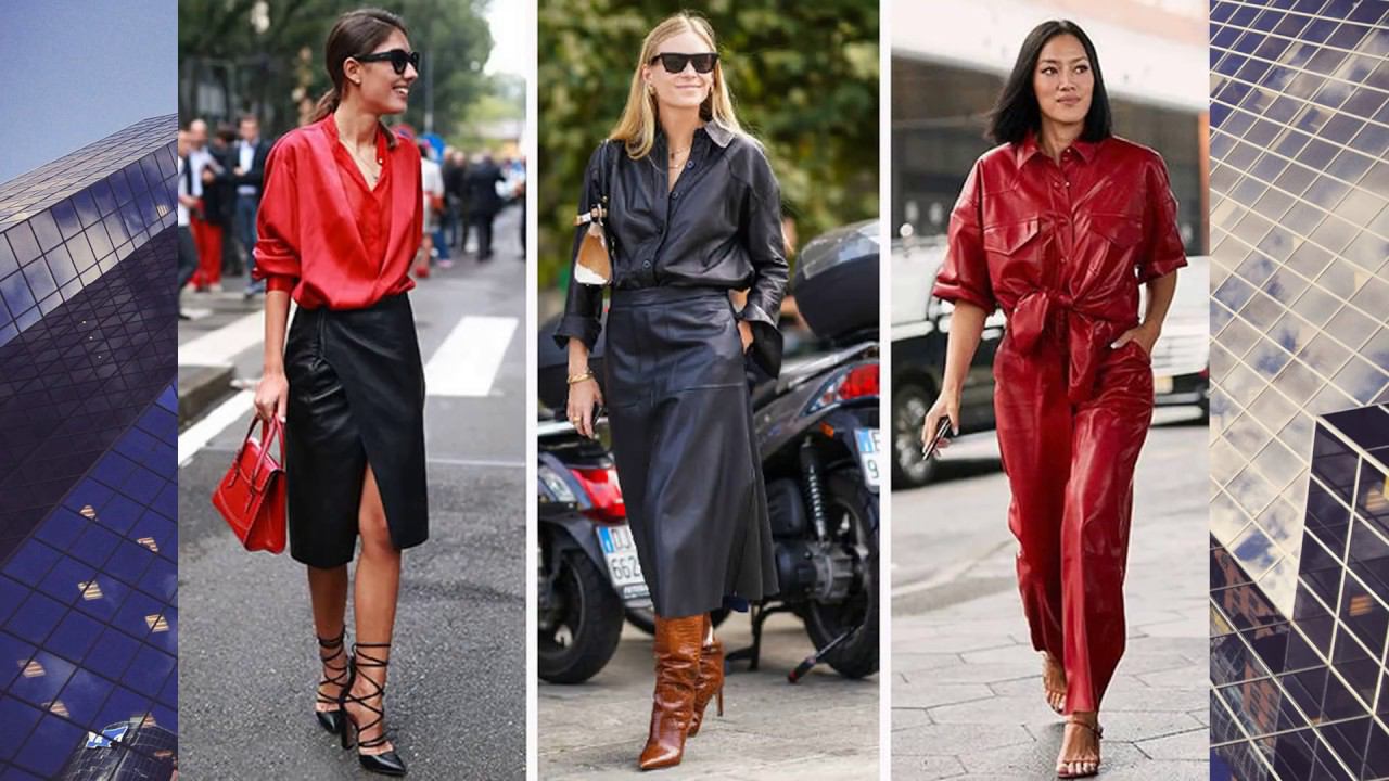 КОЖАНАЯ РУБАШКА - ТРЕНД 2020 / С ЧЕМ НОСИТЬ КОЖАНУЮ РУБАШКУ / LEATHER SHIRT-TREND 2020. смотреть онлайн