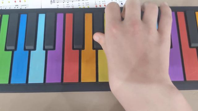 In The End on a roll up piano смотреть онлайн