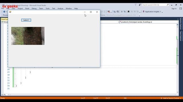 Visual Studio C# Tutorial 33 Image Class смотреть онлайн