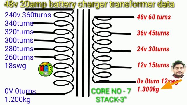 48V 20AMP BATTERY CHARGER DATA смотреть онлайн