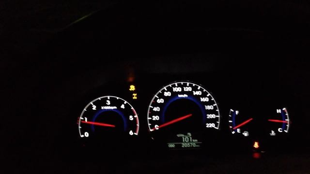 Hyunday Santa Fe FL, индикация неисправности ESP и системы полного привода смотреть онлайн