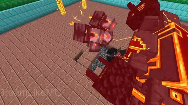 Late Game Golem vs L_Ender 's Cataclysm | Minecraft Mob Battle смотреть онлайн