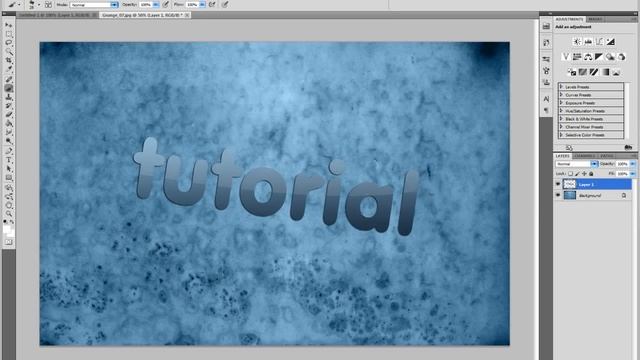 Photoshop - How To Use The Smudge Tool смотреть онлайн