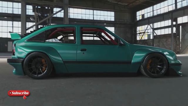 Opel Kadett GSR tuning смотреть онлайн