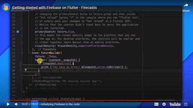 Flutter Firebase | Add Value flutter app to Firebase app | Last Part смотреть онлайн