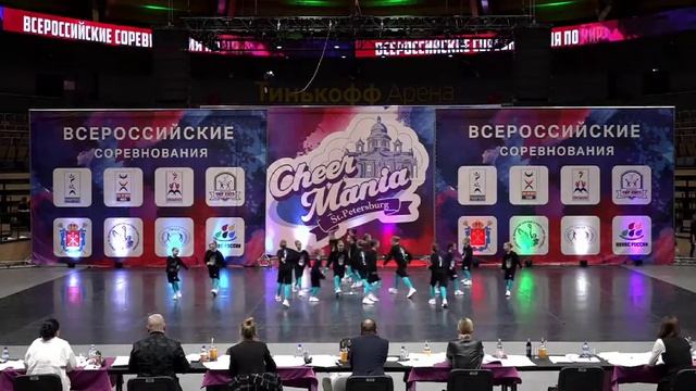 Cheerleading.HIP HOP Чир спорт. ВРС 2019 ЧИР-ХИП-ХОП-ГРУППА Kristall Grace. смотреть онлайн