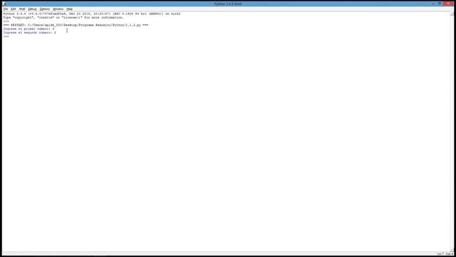 #1 [Python] - Operaciones Matemáticas (1/3) смотреть онлайн