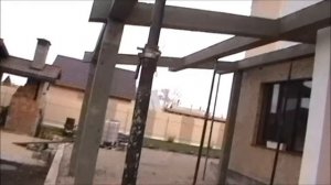 Бетонный каркас террасы в 50м2 на четырёх колоннах (Строители Завета)