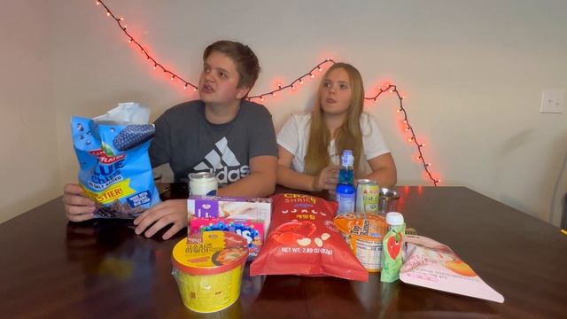 Пробуем Американские??и Корейские??сладости!!! смотреть онлайн