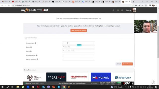 ✅ Мониторинг счета. Как подключить счет МТ4 на MyFxbook? смотреть онлайн