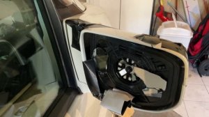 2004 Nissan Elgrand drive side mirror exchange