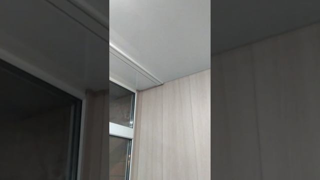 Отделка балкона МДФ панелями. смотреть онлайн