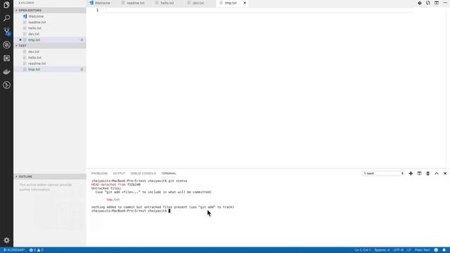 สอน Git ตอนที่3# - Git Status смотреть онлайн