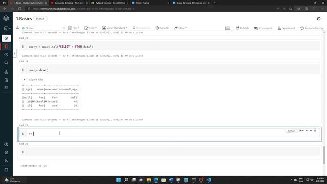 PySpark How to USE SQL in a DataFrame Apache Spark смотреть онлайн