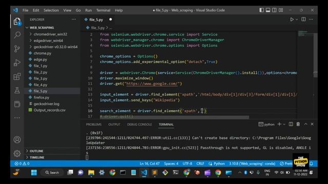 13. Wait in Selenium | Implicit Wait Vs Explicit Wait Practical -Python смотреть онлайн