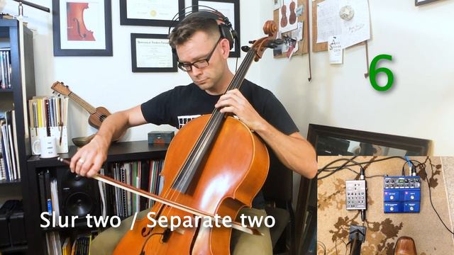 Groove Cello Play-Along #2 - position etude - salsa groove смотреть онлайн