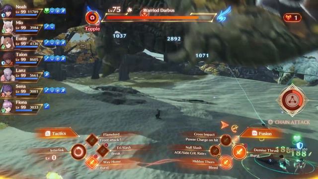 Xenoblade Chronicles 3 #227, Empowered Combo X (1/2): Eluca Silk, Mineral Darbus Bones, Ropl Rock смотреть онлайн