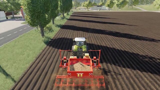 Крутая картофелесажалка / покупка / карта Suedhemmern Farming Simulator 19 #29 смотреть онлайн