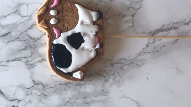 Как залить пряник в виде коровы смотреть онлайн