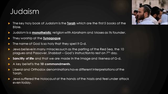 Facts On 6 World Religions AQA  Religious Studies B