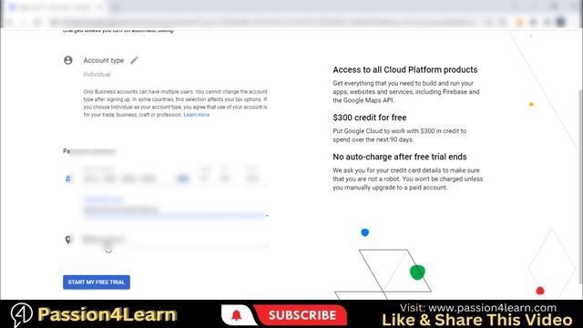 How To Create Google Cloud $300 Credits Account In 2023 - Passion4Learn смотреть онлайн