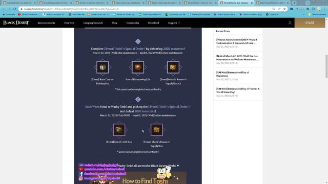 Black Desert Online SEA server 22nd Mar 2023 patch summary смотреть онлайн