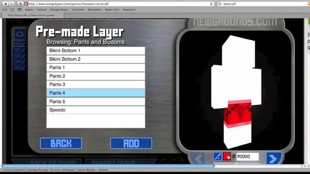 How to make your own mob skin Minecraft 1.7.6 MAC смотреть онлайн
