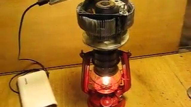 Керосиновя Лампа Термоэлектрогенератор Электробанка мини смотреть онлайн